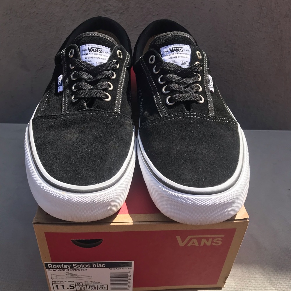 Vans shoes Rowley Solos authentic rare!